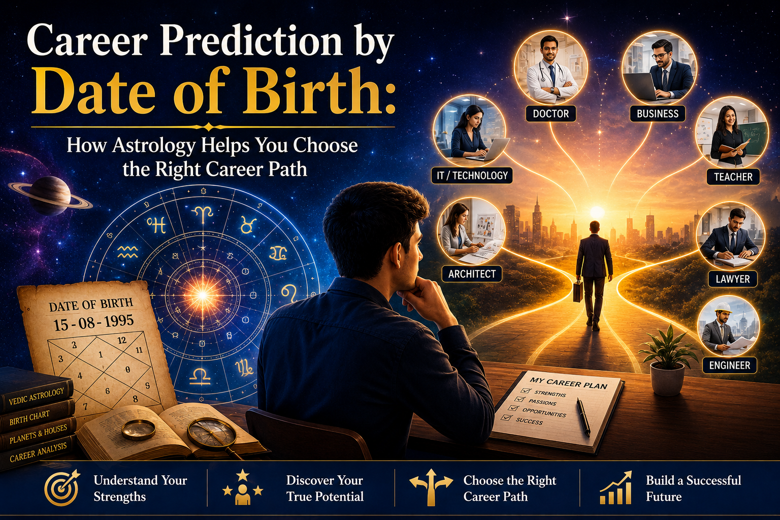Career Prediction by Date of Birth: How Astrology Helps You Choose the Right Career Path