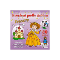 Kreslení podle šablon - princezny