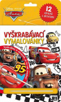 Auta - Vyškrabávací vymalovánky