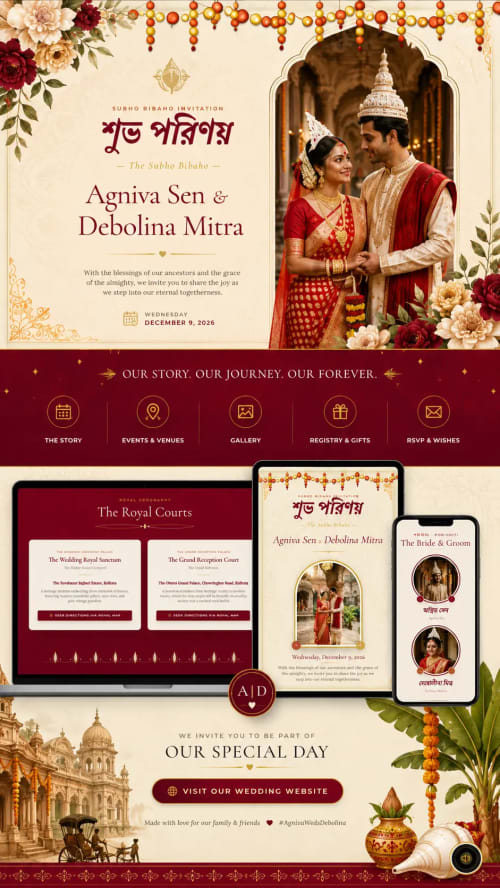 Premium Royal Bengali Wedding