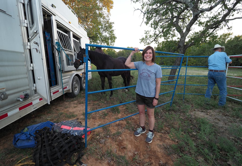 Marcy at LBJ National Grasslands