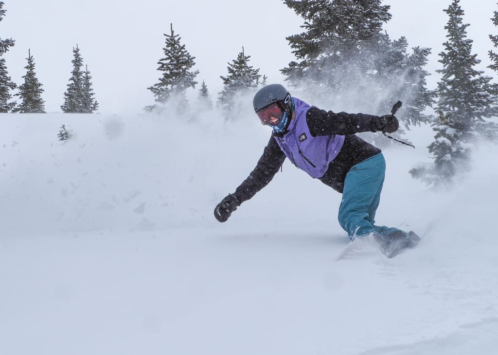cat skiing at Keystone