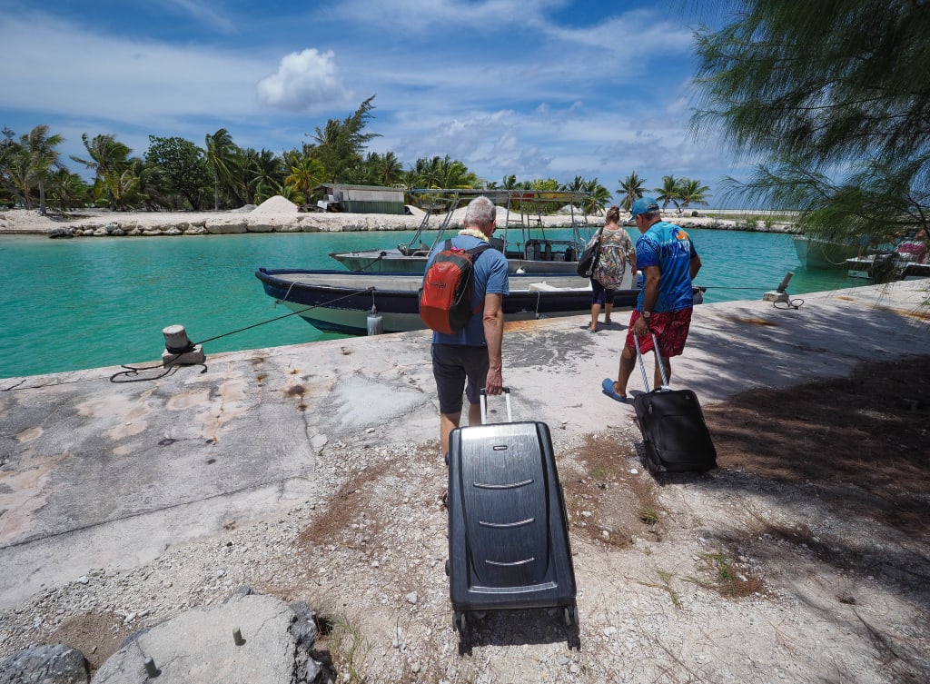 private island in manihi