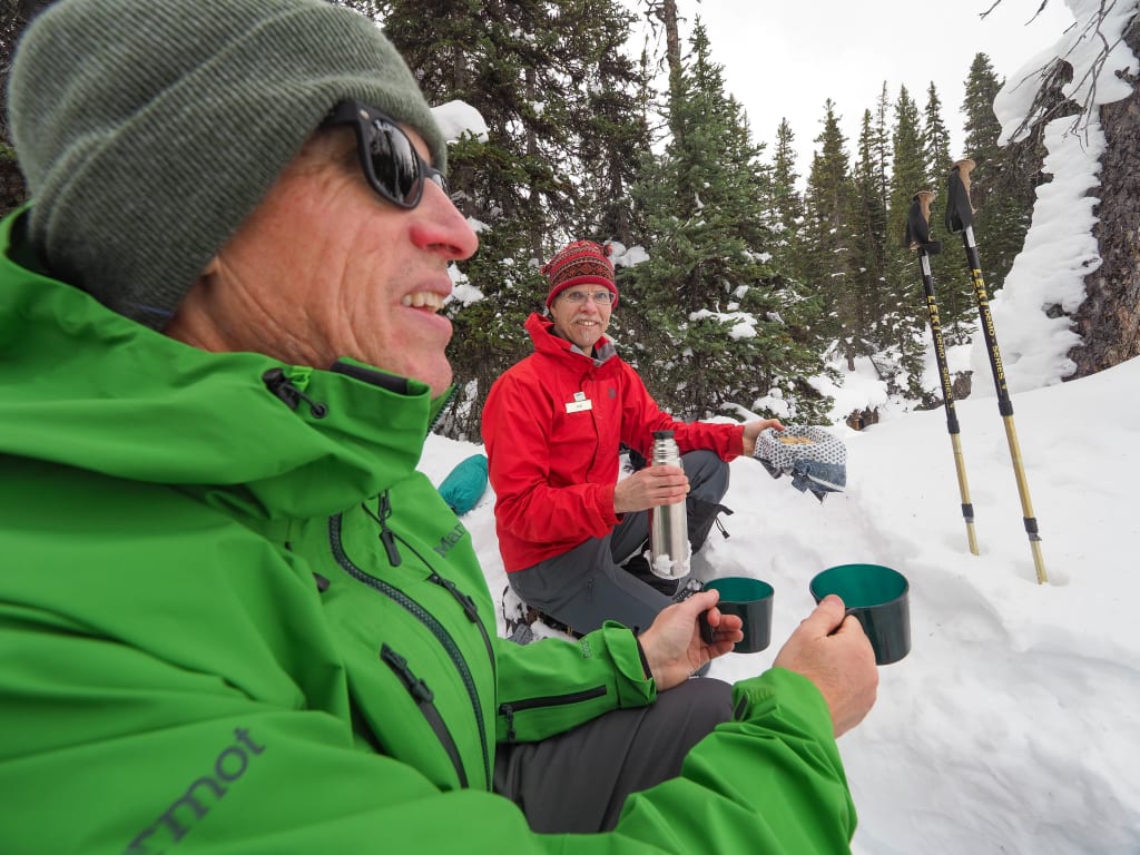 snow shoe break banff