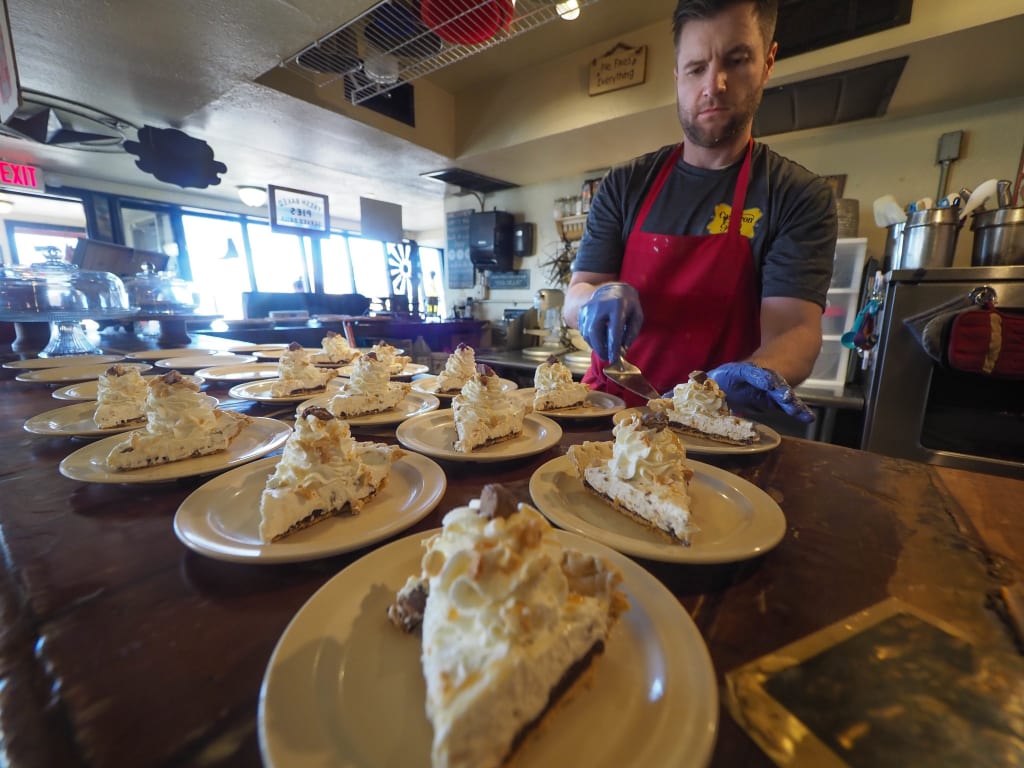 pie at Cast Iron Grill in Lubbock