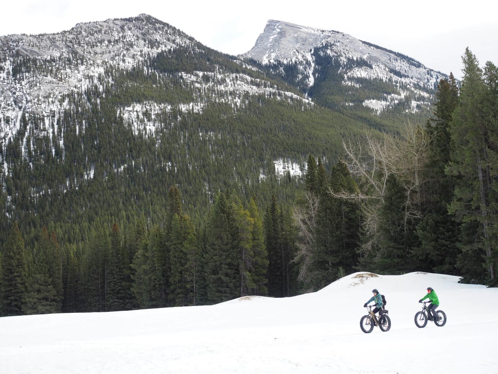fat biking banff