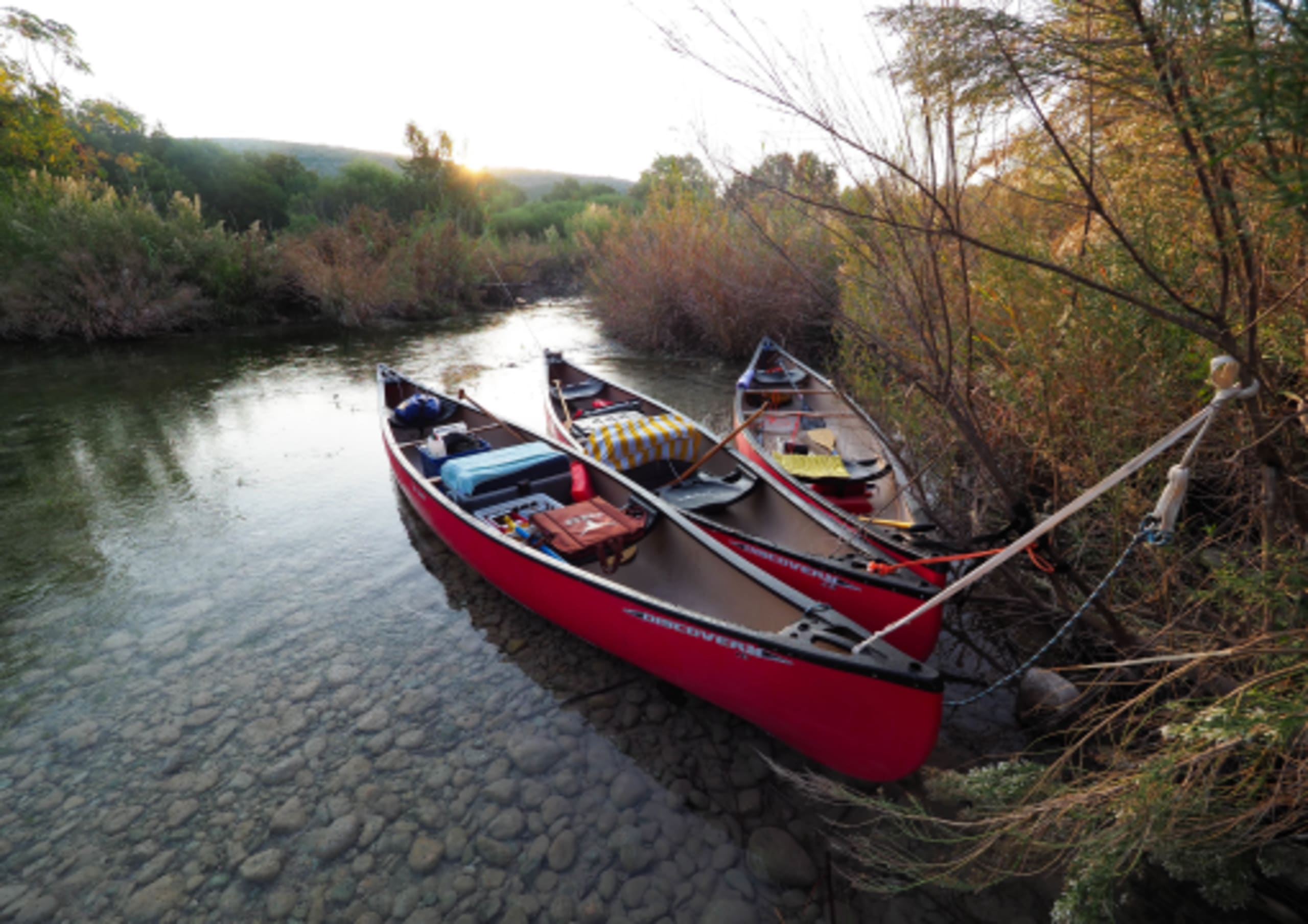 A fall paddle down the Devils