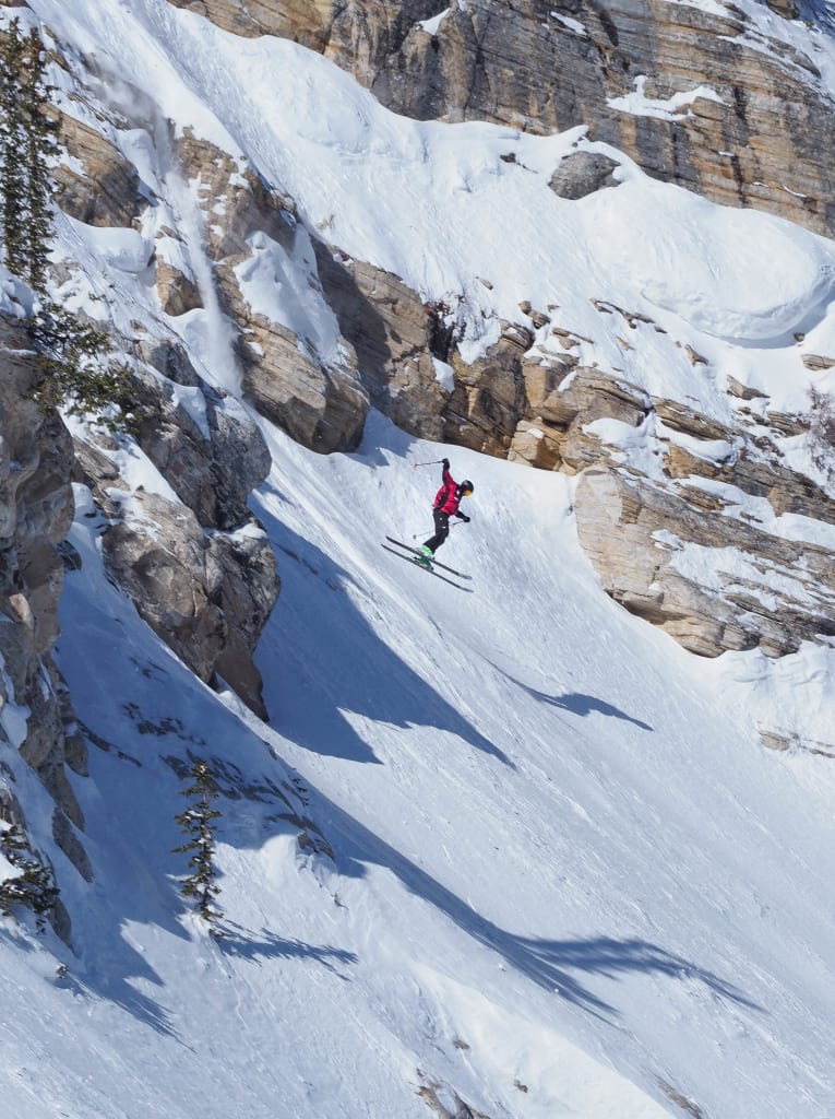 extreme skiing at Solitude Mountain Resort