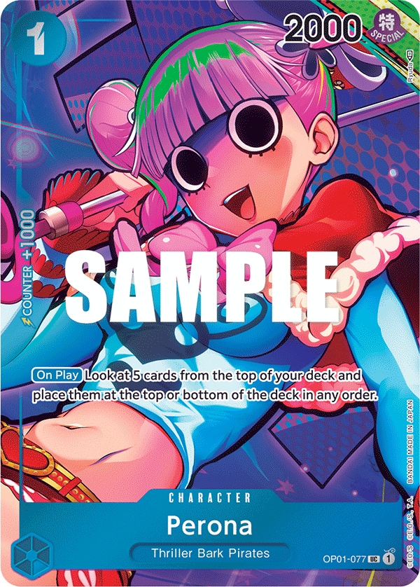 Perona (Box Topper) (OP01-077)
