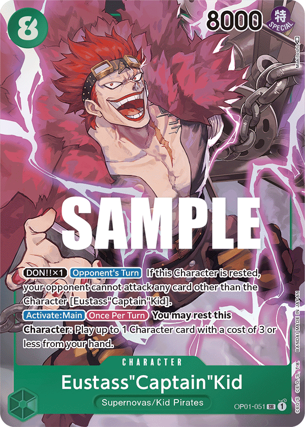 Eustass"Captain"Kid (Parallel) (OP01-051)