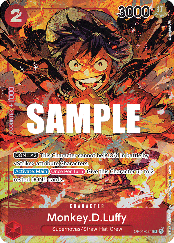Monkey.D.Luffy (024) (Parallel) (OP01-024)
