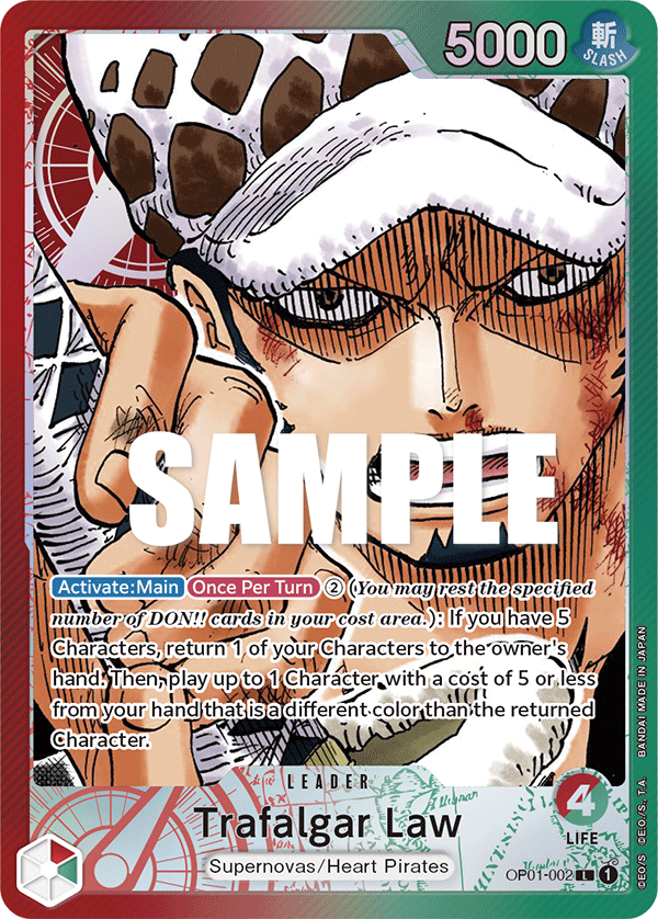 Trafalgar Law (002) (Parallel) (OP01-002)
