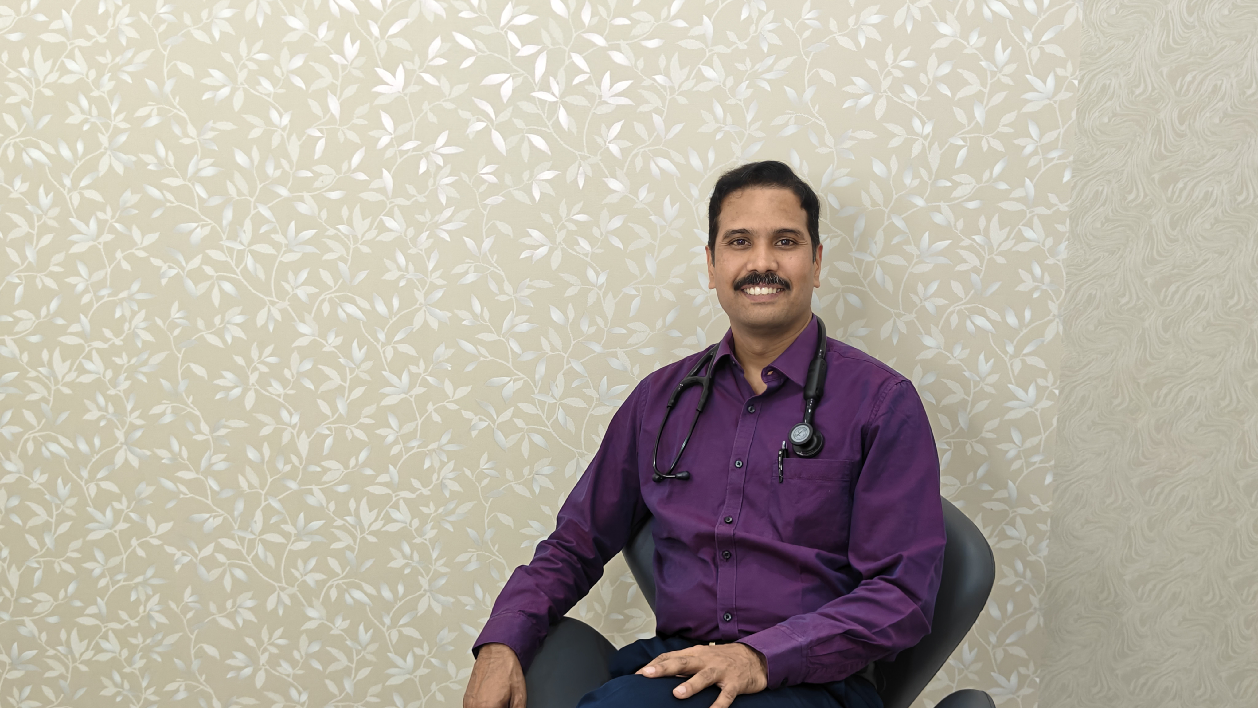 Dr Harsha portrait