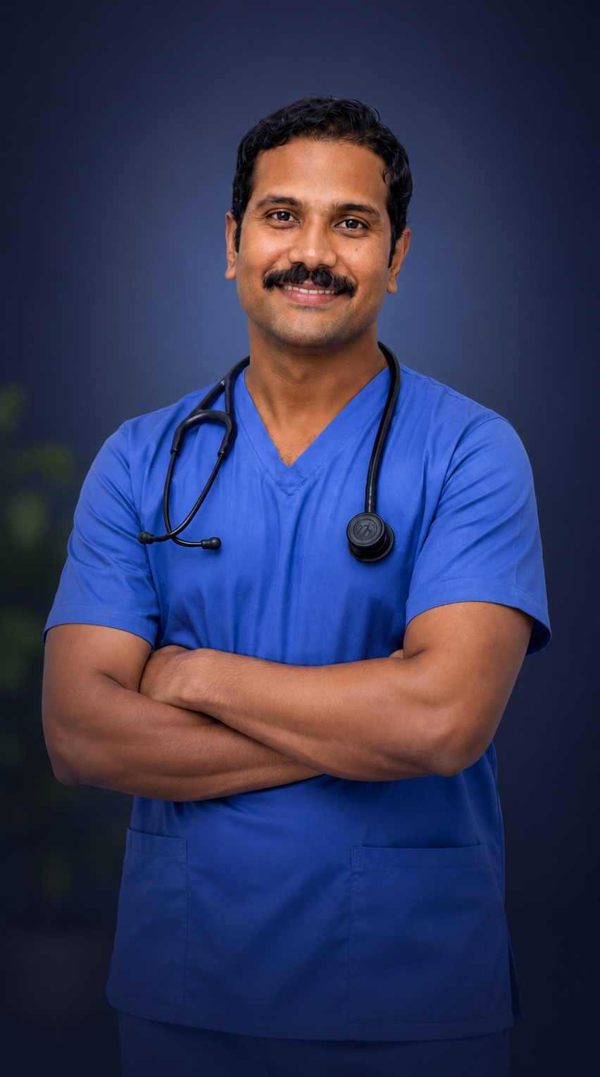 Dr Harsha portrait