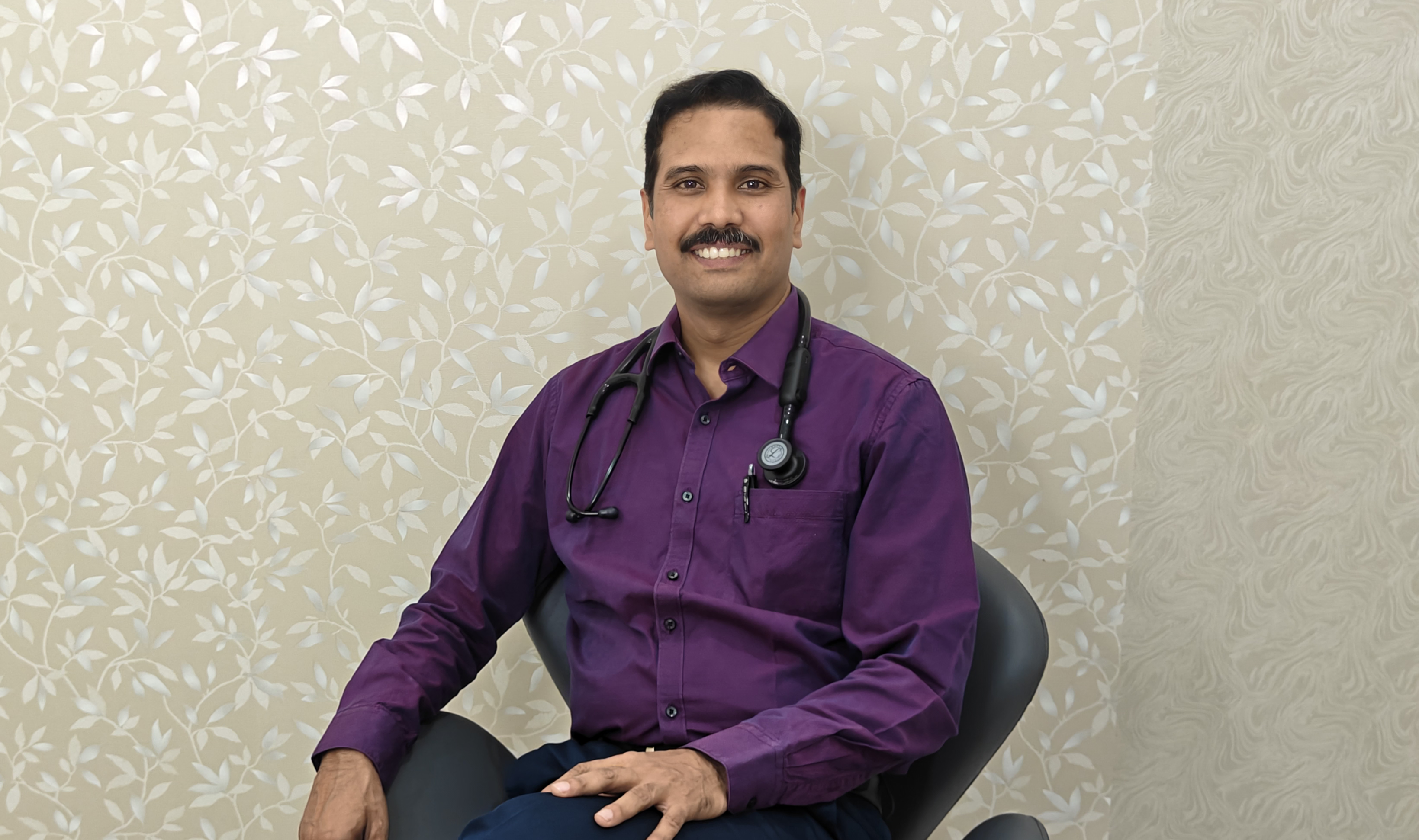 Dr Harsha portrait