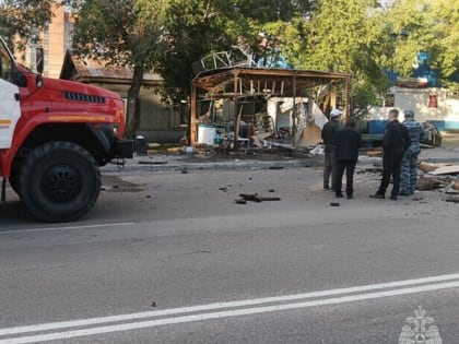 По факту взрыва в торговом ларьке в Благовещенске началась доследственная проверка