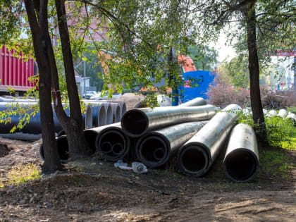 В Благовещенске на Театральной построят участок тепловой сети