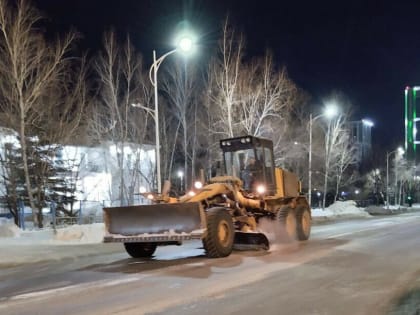 Какие улицы Благовещенска почистят и подсыплют ночью