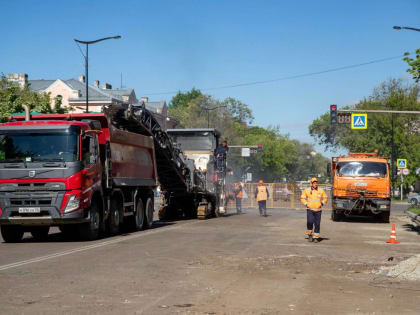 Более трех километров дорог отремонтируют в Благовещенске в этом году