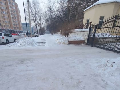 За неочищенные дороги в Благовещенске вновь ответит рублем должностное лицо