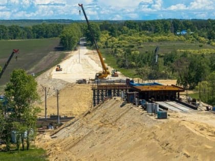 Строители путепровода в Амурской области приступили к сборке пролетного строения