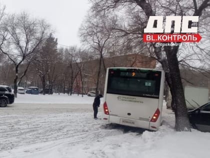 Снегопад в Благовещенске: автобусные маршруты под угрозой