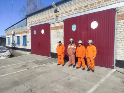 Тренировки работников добровольной пожарной дружины проходят в округе