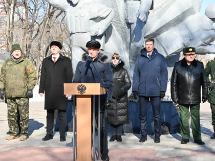 В Благовещенске почтили память воинов-интернационалистов