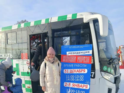 В центре Благовещенска расположилась резиденция Деда Мороза. Когда можно посетить?