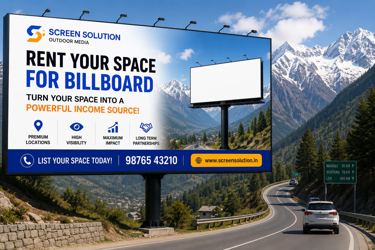 Outdoor advertising locations