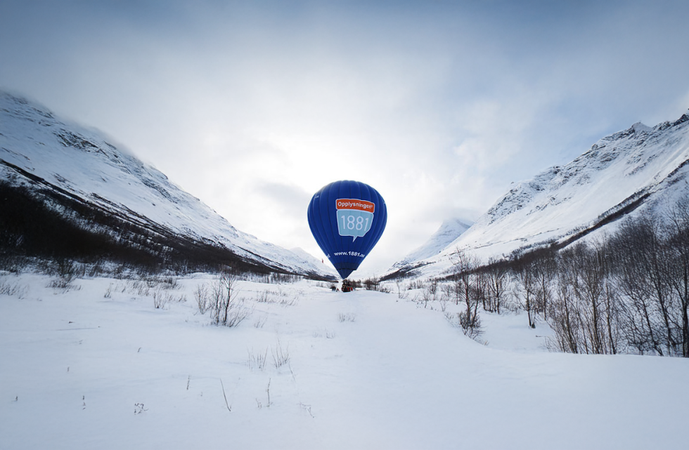Luftetur ved Galdhøpiggen