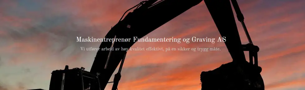 Fundamentering og Graving AS