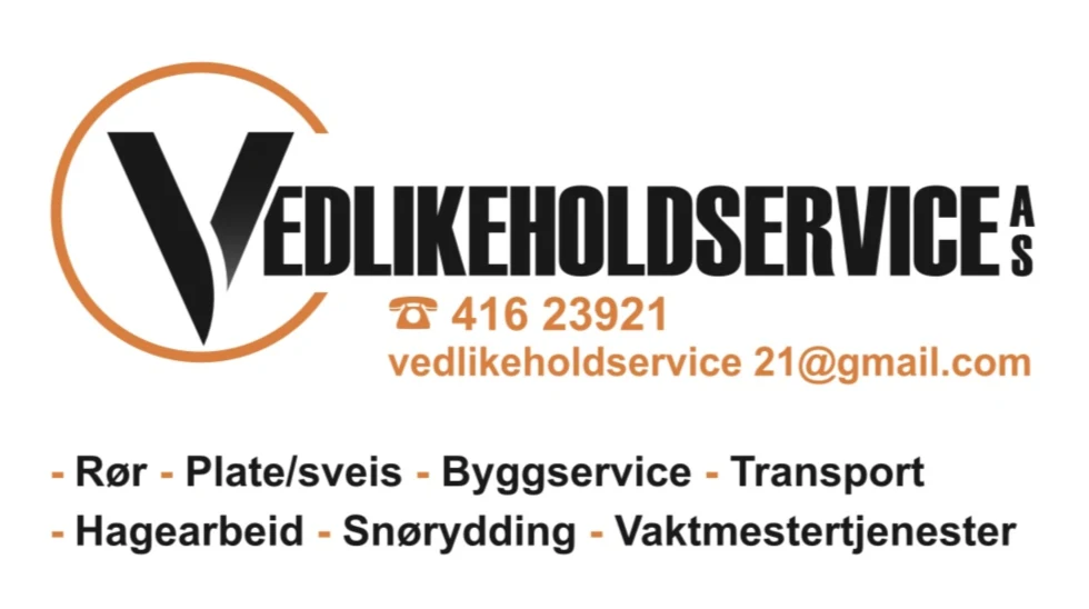 Vedlikeholdservice AS