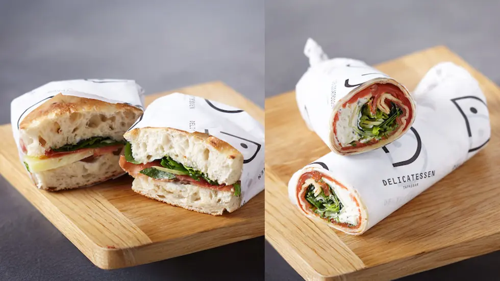 Bestill dagsferske sandwicher og wraps til ditt neste lunsjmøte eller konferanse