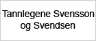 Tannlegene Svensson og Svendsen