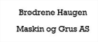 Brødrene Haugen Maskin og Grus AS