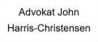 Advokat John Harris Christensen