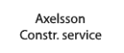 Axelsson Constr. service