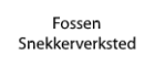 Fossen Snekkerverksted
