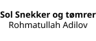 Sol Snekker og tømrer Rohmatullah Adilov