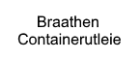 Braathen Containerutleie