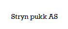 Stryn Pukk AS