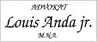 Louis Anda Jr advokat