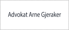 Advokat Arne Gjeraker