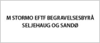 M Stormo eftf begravelsesbyrå Seljehaug og Sandø