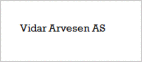 Vidar Arvesen AS