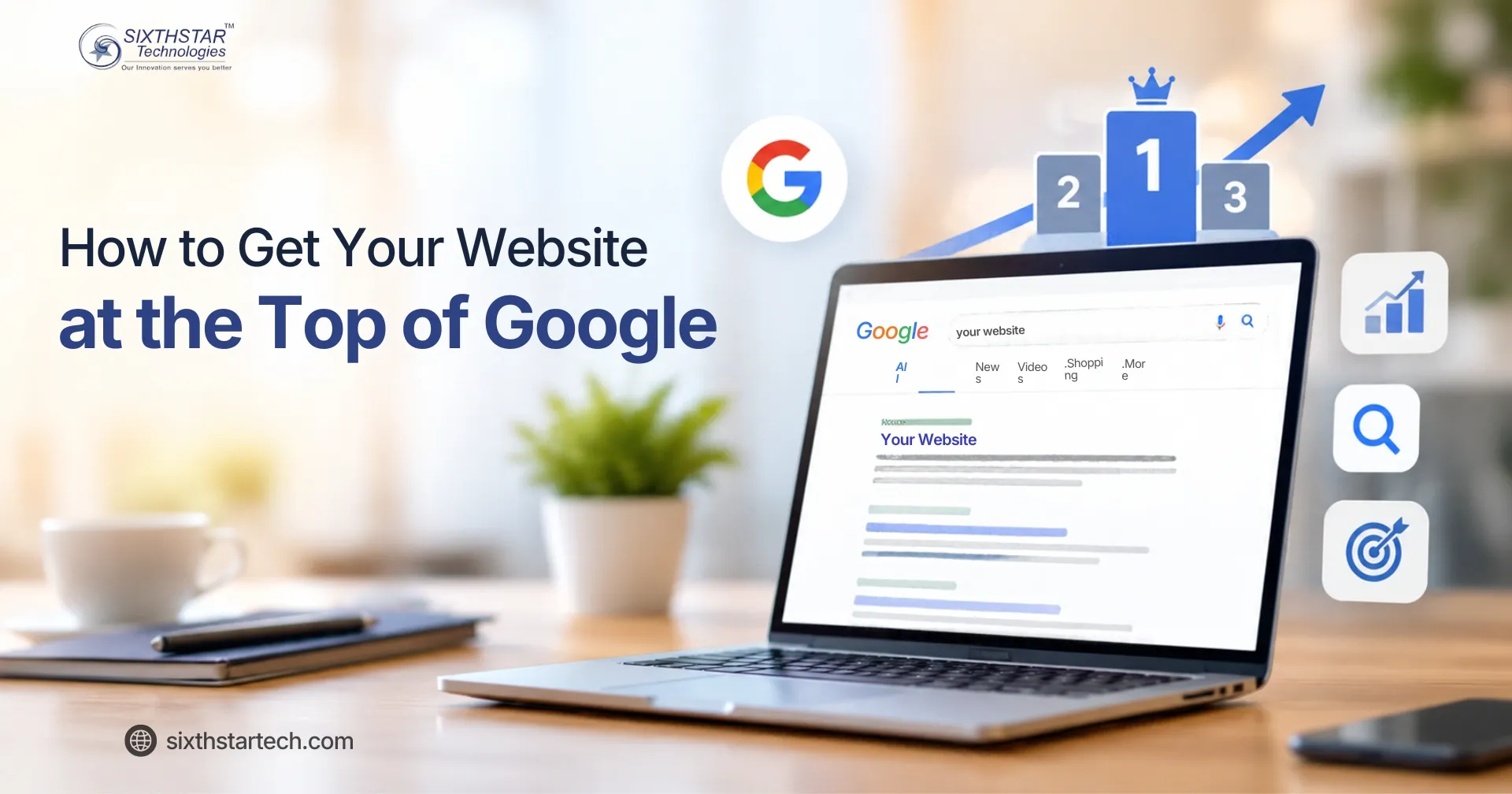how to get your website at the top of google