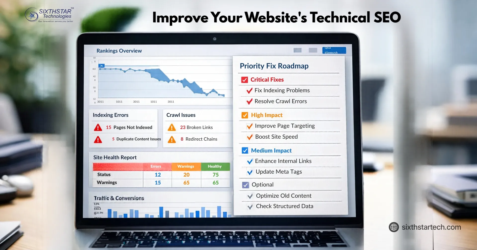 Improve your website's technical SEO