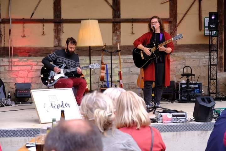 Rock im Garten