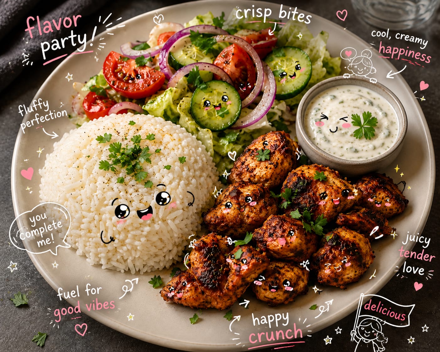 Whimsical Food Story — Design AI prompt example